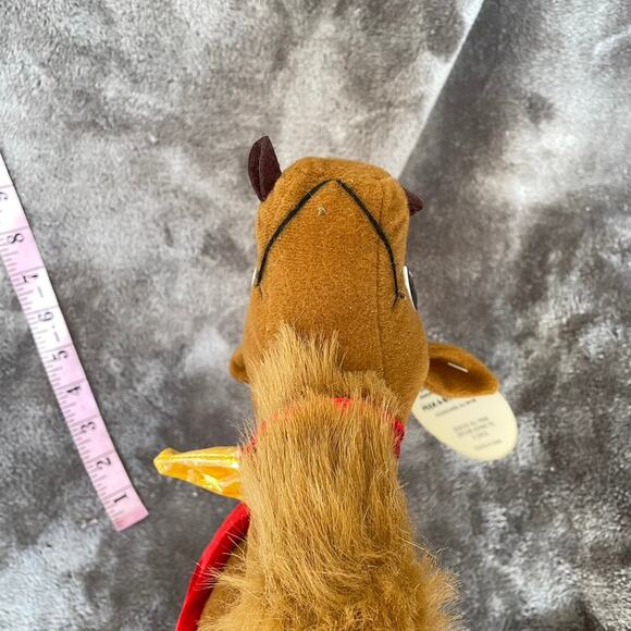 Vintage Christmas Camel Plush Tis The Season Red Y2K Stuffed Animal Toy w/ TAGS - Picture 10 of 12
